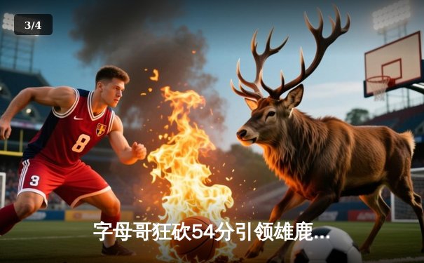 字母哥狂砍54分引领雄鹿加时险胜快船，利拉德关键时刻主宰比赛 - 3